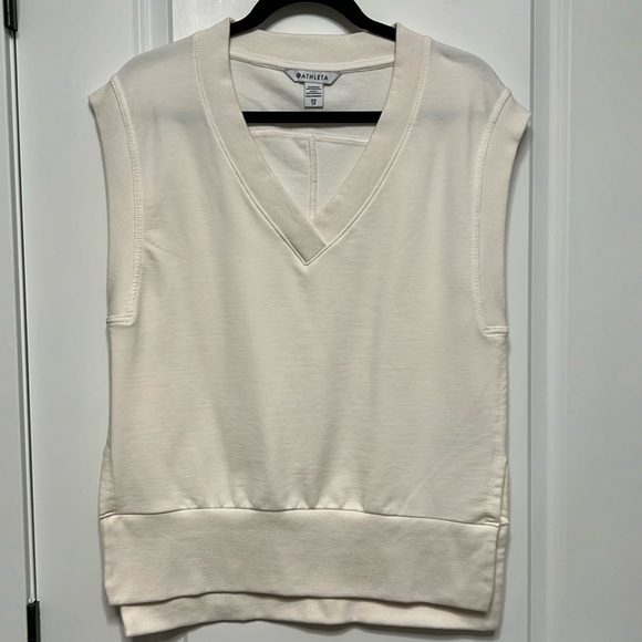 Athleta Sweatshirt Vest - Picture 1 of 3